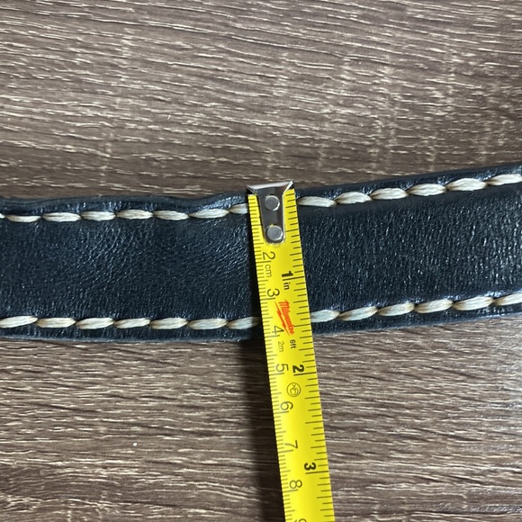 Unisex Machine by Bassico Made in Spain Small Leather Belt - Picture 5 of 10